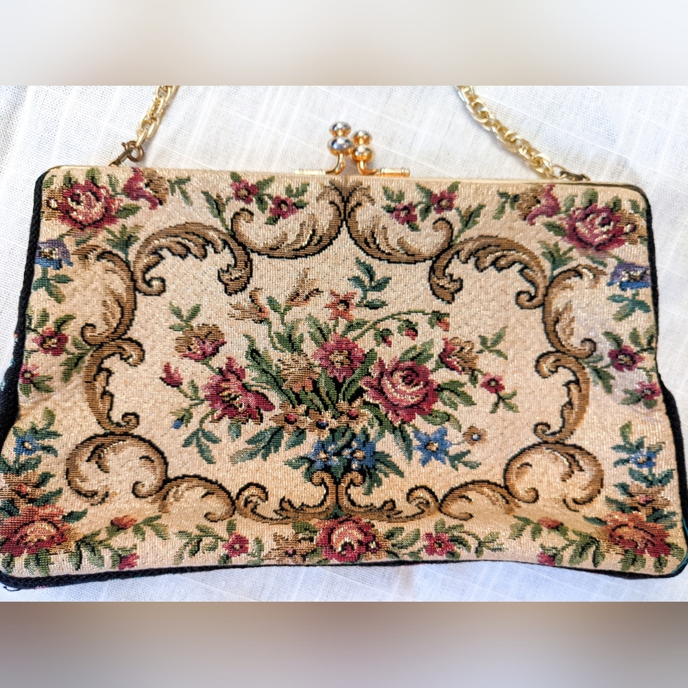 Carpet Bag Clutch - Picture 2 of 2